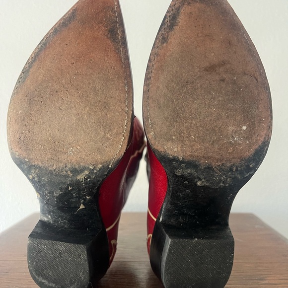 Old Gringo Vintage Red Boots, Women's size 7B - Picture 8 of 9
